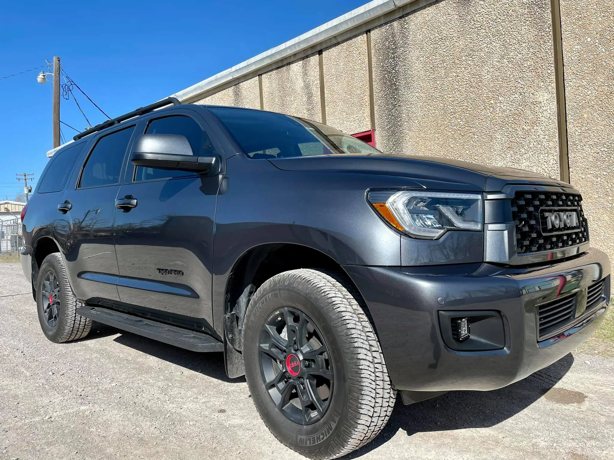 After: same SUV following body and paint repair